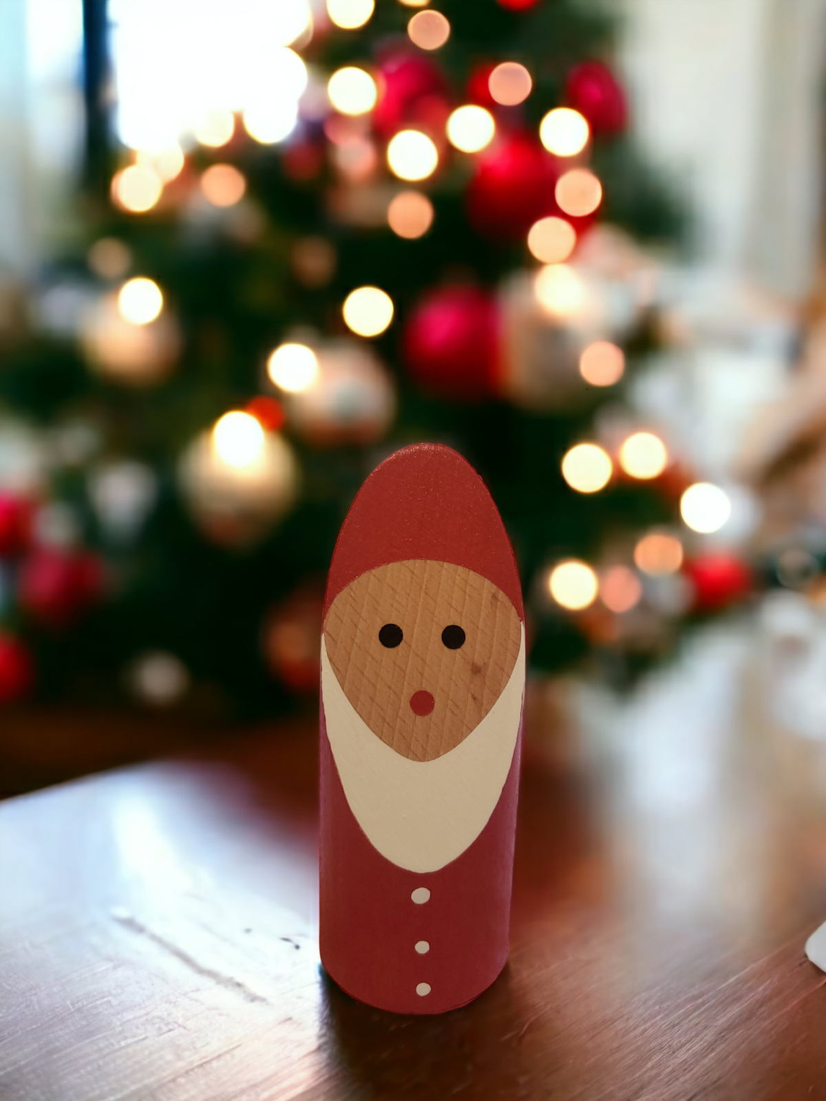 Little wooden Santa Claus - Woody Claus